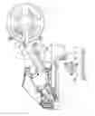 Fig. 01 - Sewing machine with sequin feeder device