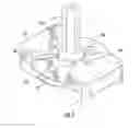 Fig. 03 - ASSEMBLY FOR ATTACHING A FLAG TO AN OBJECT
