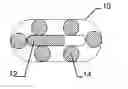 Fig. 01 - Crimped flat wire as core of oval cord