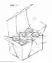 Fig. 02 - Beverage mixing packaging configuration and dispenser