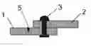 Fig. 01 - Method for preventing crack formation and for slowing down the advancement of a crack in metal aircraft structures by means of laser shock rays