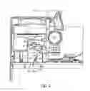 Fig. 07 - Shredder with rotatable device for moving shredded materials adjacent the outlet