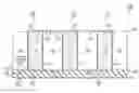Fig. 01 - IC HAVING DIELECTRIC POLYMERIC COATED PROTRUDING FEATURES HAVING WET ETCHED EXPOSED TIPS