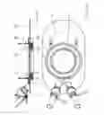 Fig. 02 - Sealing arrangement for a pivotable boat drive