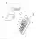 Fig. 02 - WIRELESS KEYBOARD WITH PIVOTAL CAMERA AND MICRO-PROJECTOR