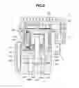 Fig. 03 - Oil pump apparatus with pump section and segmented oil intake circuit