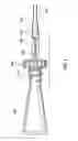 Fig. 08 - Catheter assembly with prosthesis crimping and prosthesis retaining accessories