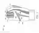 Fig. 02 - Ergonomic curved athletic glove