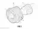 Fig. 02 - Aeronautical engine with cooling of an electric starting device