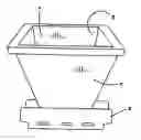 Fig. 01 - Drywall mud hopper for inside and outside corners