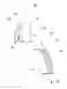 Fig. 01 - Massaging Pet Brush  With Interchangeable Heads