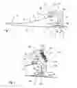 Fig. 02 - Vane having a regulating flap and a gap covering device and an adjusting mechanism for a gap covering device