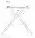 Fig. 06 - Foldable stand for a portable power tool