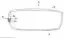 Fig. 01 - ELECTRO-OPTIC REARVIEW MIRROR ELEMENT WITH FILL PORT FILTER AND METHOD OF MANUFACTURING ELECTRO-OPTIC REARVIEW MIRROR ELEMENT