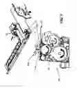 Fig. 08 - Removing toner from skive mount in printer