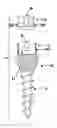 Fig. 01 - Device for fixing orthodontic devices