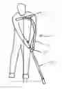 Fig. 01 - T-BAR PUTTING STROKE TRAINER SYSTEM