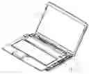 Fig. 01 - Electronic device with separable module