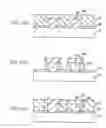 Fig. 12 - Method of forming a damascene interconnect on a barrier layer