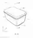 Fig. 03 - CONTAINER HAVING A LID THAT IS OPENABLE UPON APPLICATION OF A DOWNWARD FORCE