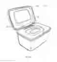 Fig. 10 - CONTAINER HAVING A LID THAT IS OPENABLE UPON APPLICATION OF A DOWNWARD FORCE