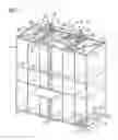 Fig. 02 - Mounting system for attaching a structural monument in a desired position in an aircraft cabin