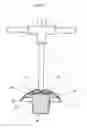 Fig. 08 - Lighting apparatus encapsulated with synthetic resin material having translucent illumination section and also having heat sink section mixed with thermal conductive material