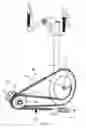 Fig. 08 - Arm powered cycle/vehicle for paraplegics