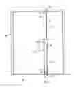 Fig. 02 - Lower lock of the passive door blade of a double door