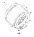 Fig. 08 - Electric motor assemblies including stator and/or rotor cooling