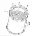 Fig. 37 - Electric motor assemblies including stator and/or rotor cooling