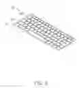 Fig. 03 - TOUCH-TYPE TRANSPARENT KEYBOARD