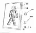 Fig. 01 - Viewpoint change on a display device based on movement of the device