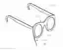 Fig. 01 - Eyeglasses with electronic components