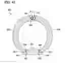 Fig. 45 - Ring binder mechanism having retaining system on ring members