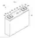 Fig. 02 - Secondary battery including a lower terminal plate and an upper terminal plate