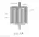 Fig. 63 - MICROFLUIDIC DEVICE WITH SURFACE MICRO-MACHINED CHIPS AND INTERCONNECTING CAP