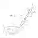 Fig. 04 - Interchangeable shaft for a golf club