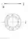 Fig. 03 - Sprockets made of two materials with half holes on the edge of central portion
