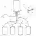 Fig. 01 - Multi-unit blood processor with isolated valves for radio frequency sealing