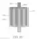 Fig. 71 - LOC DEVICE FOR PATHOGEN DETECTION AND GENETIC ANALYSIS WITH CHEMICAL LYSIS, INCUBATION AND PARALLEL NUCLEIC ACID AMPLIFICATION