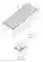 Fig. 33 - MICROFLUIDIC DEVICE WITH ELECTROCHEMILUMINESCENT PROBES AND PHOTOSENSOR WITH LARGE ANGLE OF COLLECTION FOR PROBE EMITTTED LIGHT
