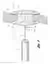 Fig. 06 - Closure device with string retractable umbrella and method for closing a body opening with the same