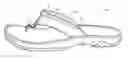 Fig. 01 - FABRIC-TYPE OPEN TOE FOOTWEAR SYSTEM