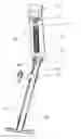 Fig. 01 - Locking jack for a window well cover