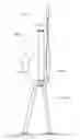 Fig. 01 - Partially self-erecting wind turbine tower