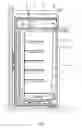 Fig. 08 - Device for generating an air wall in an upright refrigerated cabinet