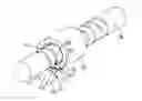Fig. 01 - SECTIONAL CIRCULATING ASSEMBLY FOR A BALL SCREW