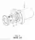 Fig. 04 - SECTIONAL CIRCULATING ASSEMBLY FOR A BALL SCREW