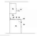 Fig. 01 - Extendable hood for microwave oven positioned over the range or cook top